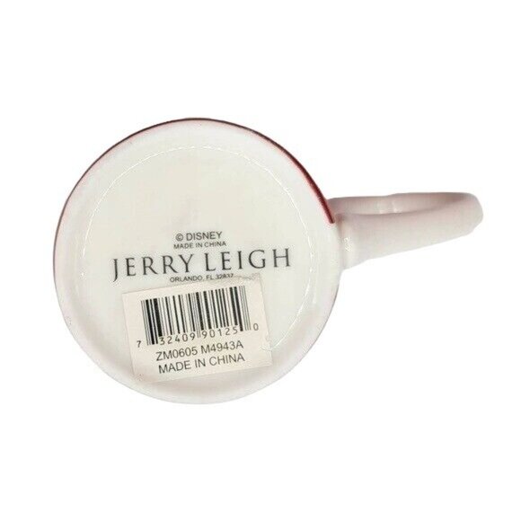 2/$15 Disney Retro Superstar 28 Mug Red 4" Round Jerry Leigh Mickey Mouse Smile - Picture 8 of 10